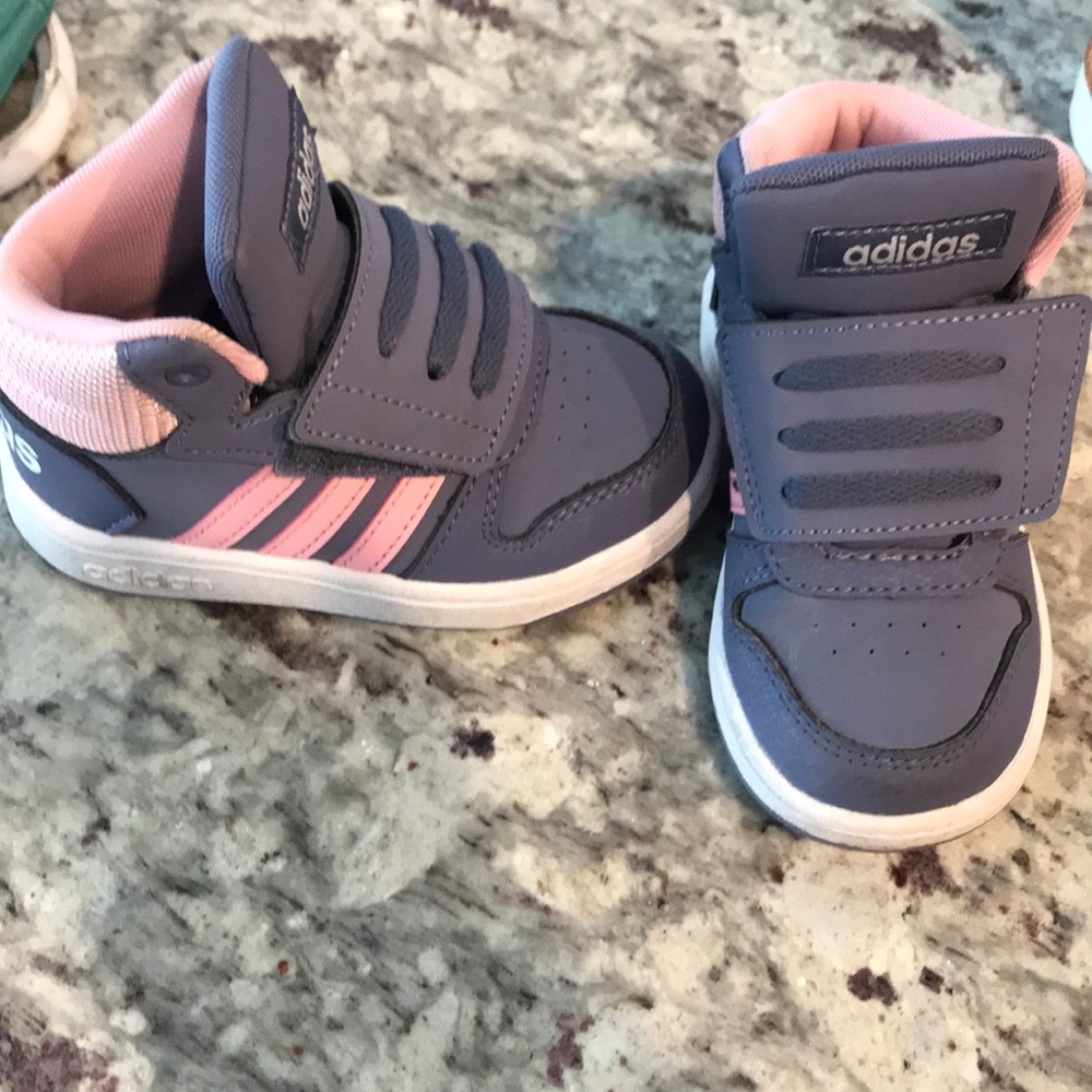 Adidas toddler high tops